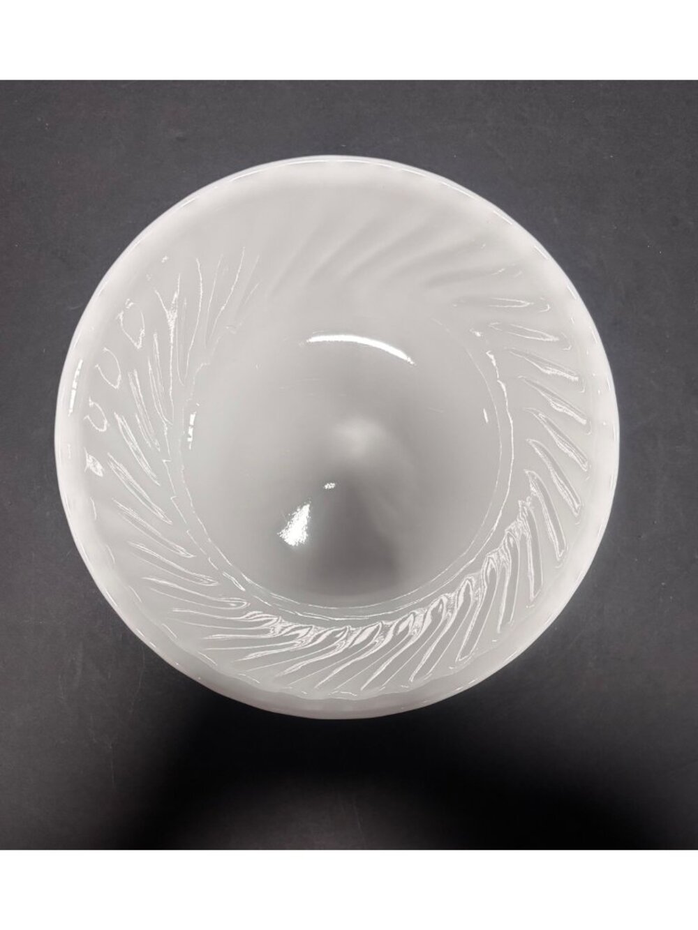 Corelle By Corning White Enchantments Swirl Serving Bowl USA Made Vintage 90s